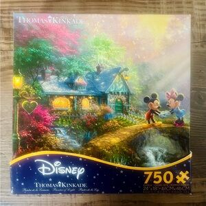 Disney Mickey and Minnie puzzle Thomas Kinkade